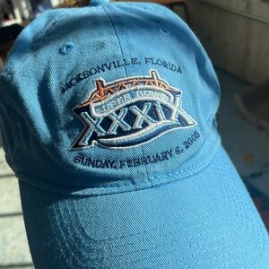 Jacksonville Florida Super Bowl XXXIX Strapback Hat (2005)